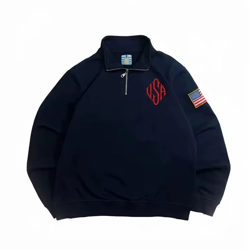 The Founder Quarter-Zip by Trendherz, view 11