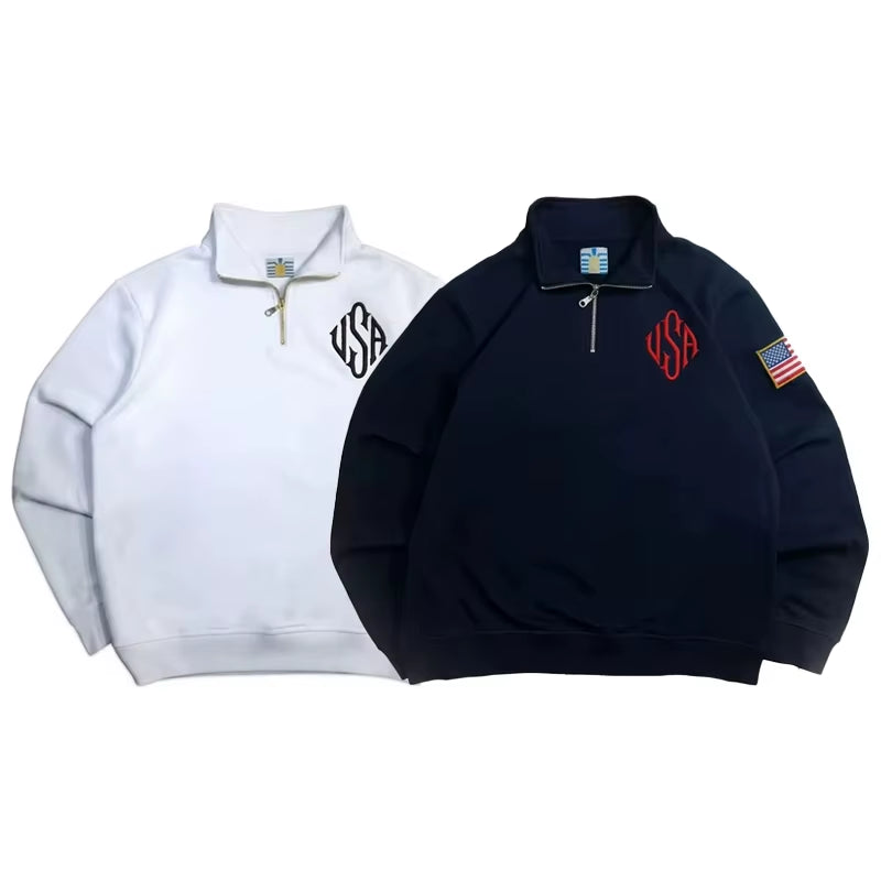The Founder Quarter-Zip by Trendherz, view 8